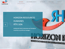 Tablet Screenshot of horizonrh.net